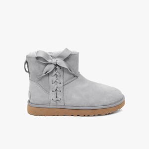 Ugg Classic Lace Mini Klassiska Stövlar Dam Grå (345862EIG)